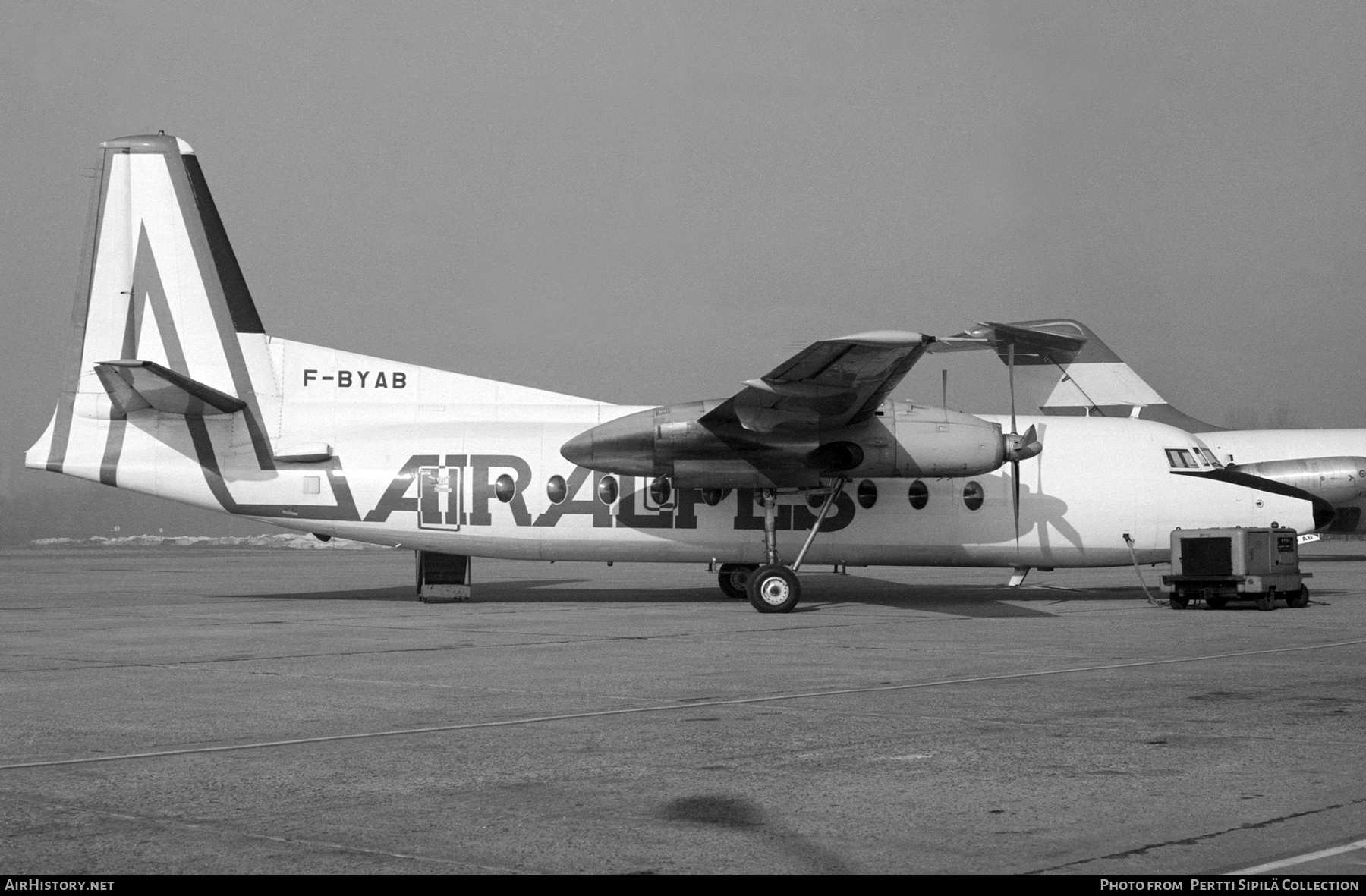 Aircraft Photo of F-BYAB | Fokker F27-600 Friendship | Air Alpes | AirHistory.net #464368