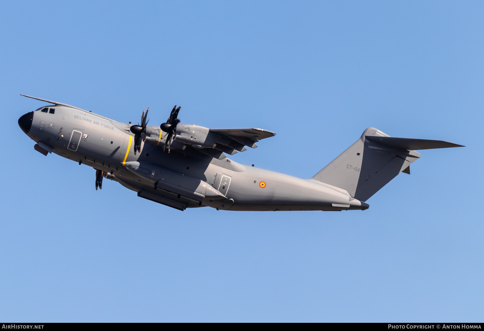 Aircraft Photo of CT-04 | Airbus A400M Atlas | Belgium - Air Force | AirHistory.net #464396