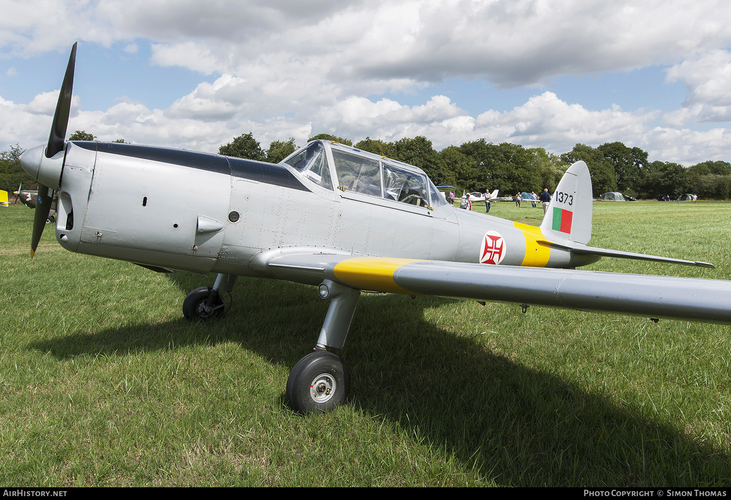 Aircraft Photo of G-CBJG / 1373 | De Havilland Canada DHC-1 Chipmunk T20 | Portugal - Air Force | AirHistory.net #464444