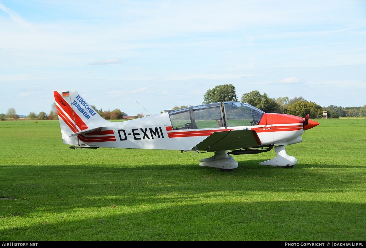 Aircraft Photo of D-EXMI | Robin DR-400-180R Remorqueur | Flugschule Tannheim | AirHistory.net #464451