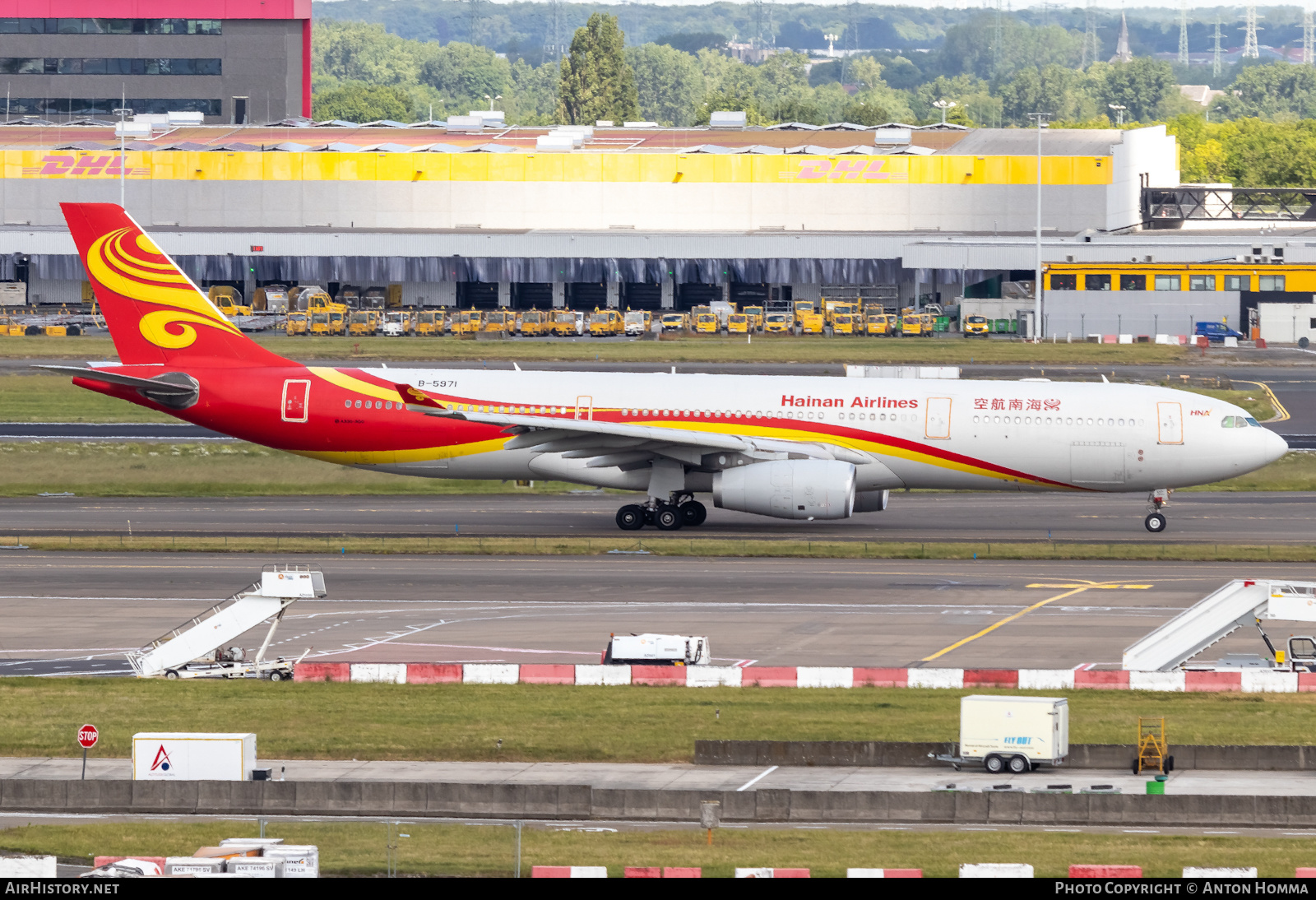 Aircraft Photo of B-5971 | Airbus A330-343E | Hainan Airlines | AirHistory.net #464470