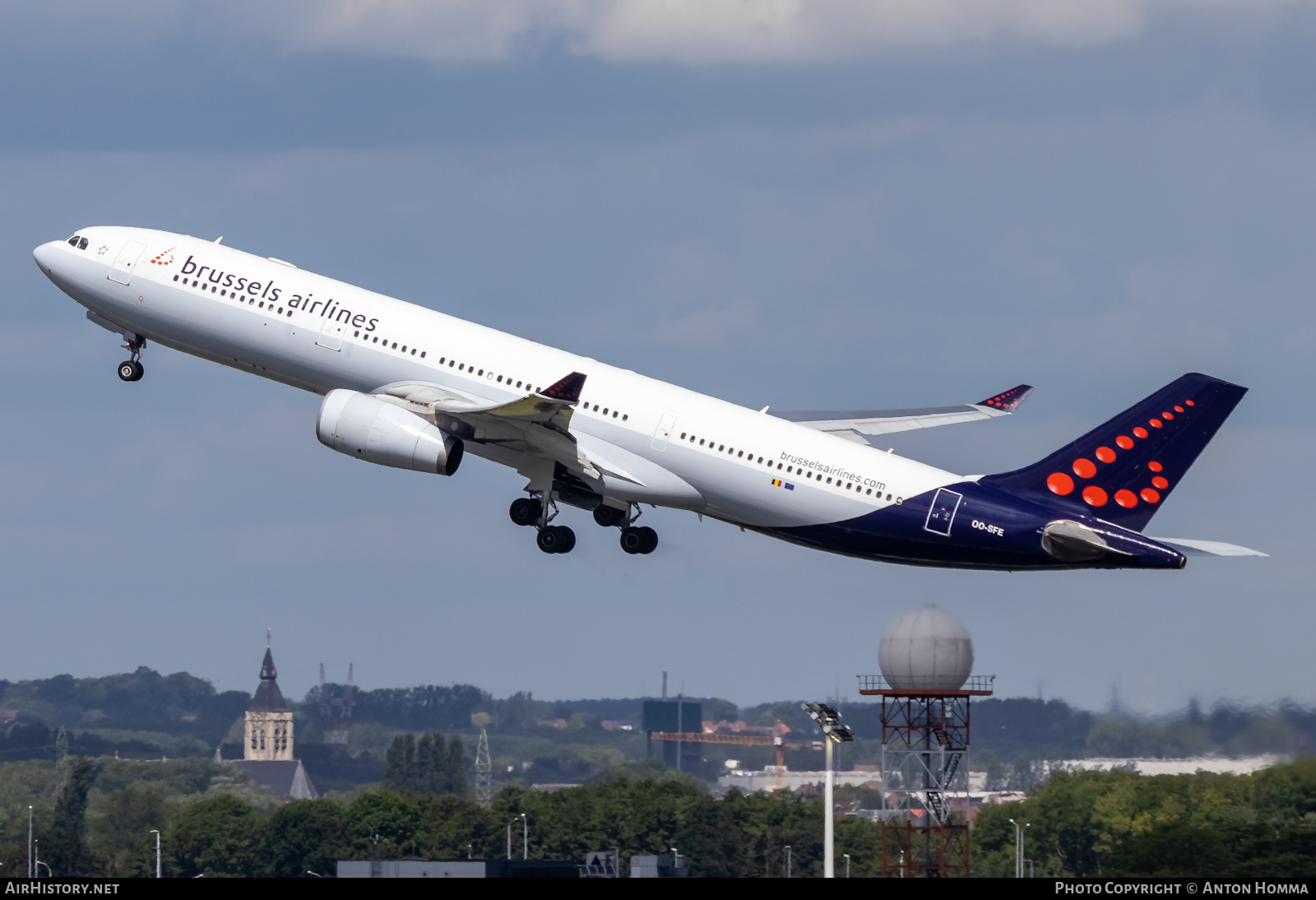 Aircraft Photo of OO-SFE | Airbus A330-343E | Brussels Airlines | AirHistory.net #464471