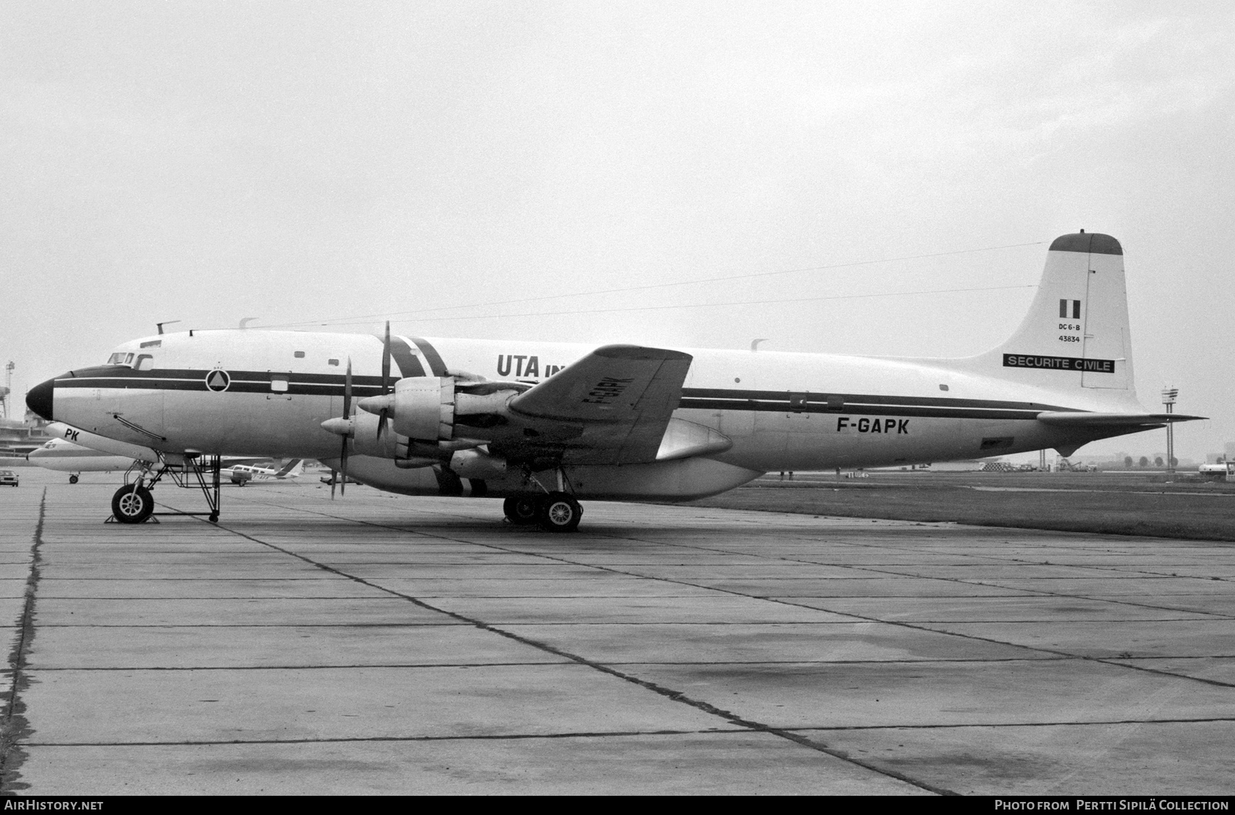 Aircraft Photo of F-GAPK | Douglas DC-6B/AT | UTA Industries | AirHistory.net #464476