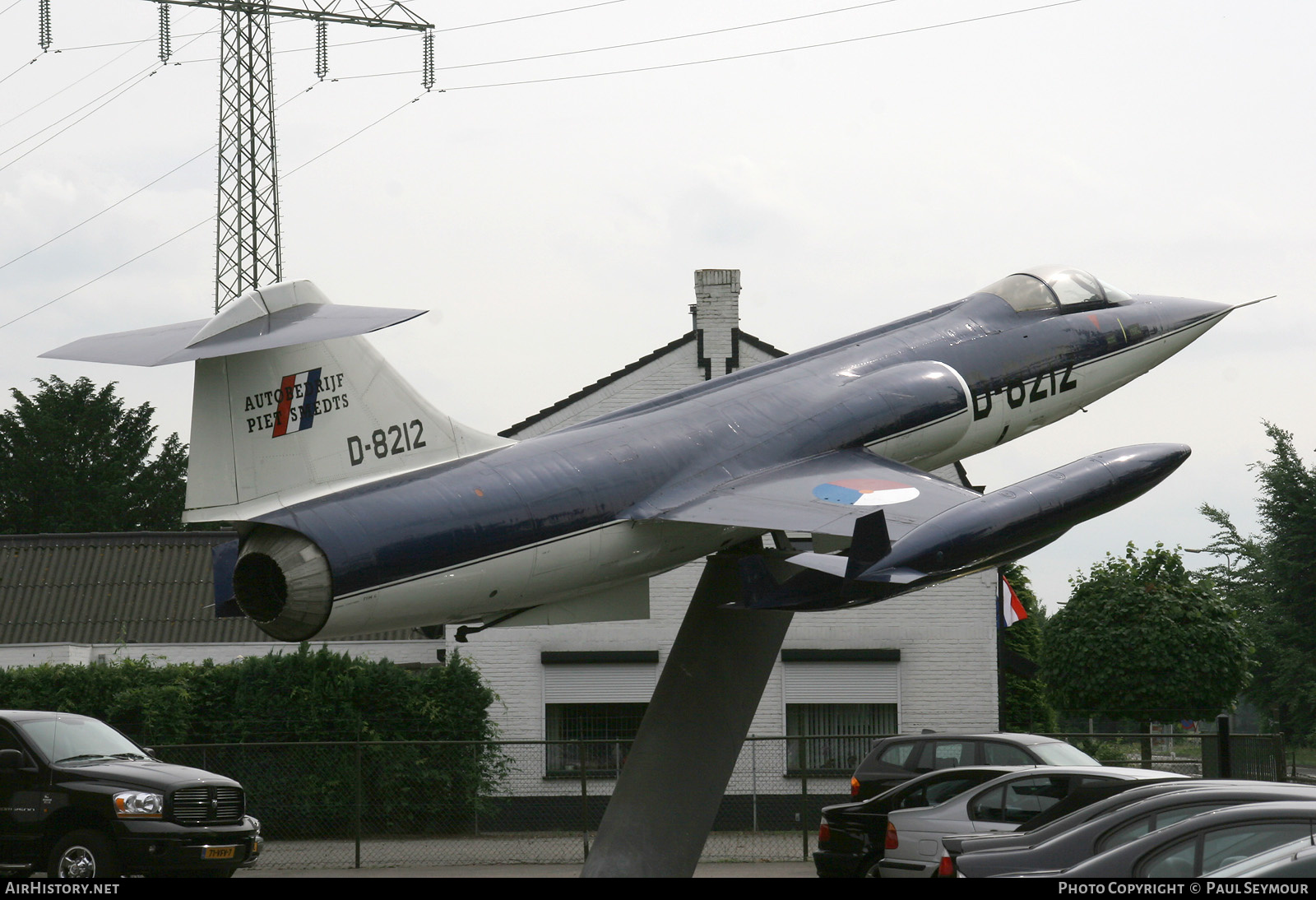 Aircraft Photo of D-8212 | Lockheed F-104G Starfighter | Autobedrijf Piet Smedts | AirHistory.net #464478