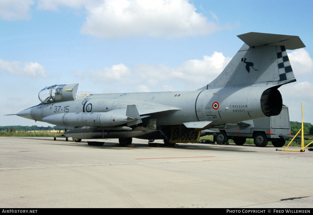 Aircraft Photo of MM6925 | Lockheed F-104S/ASA-M Starfighter | Italy - Air Force | AirHistory.net #464488