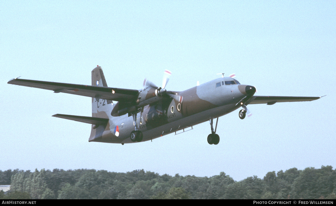 Aircraft Photo of C-2 | Fokker F27-100 Friendship | Netherlands - Air Force | AirHistory.net #464491