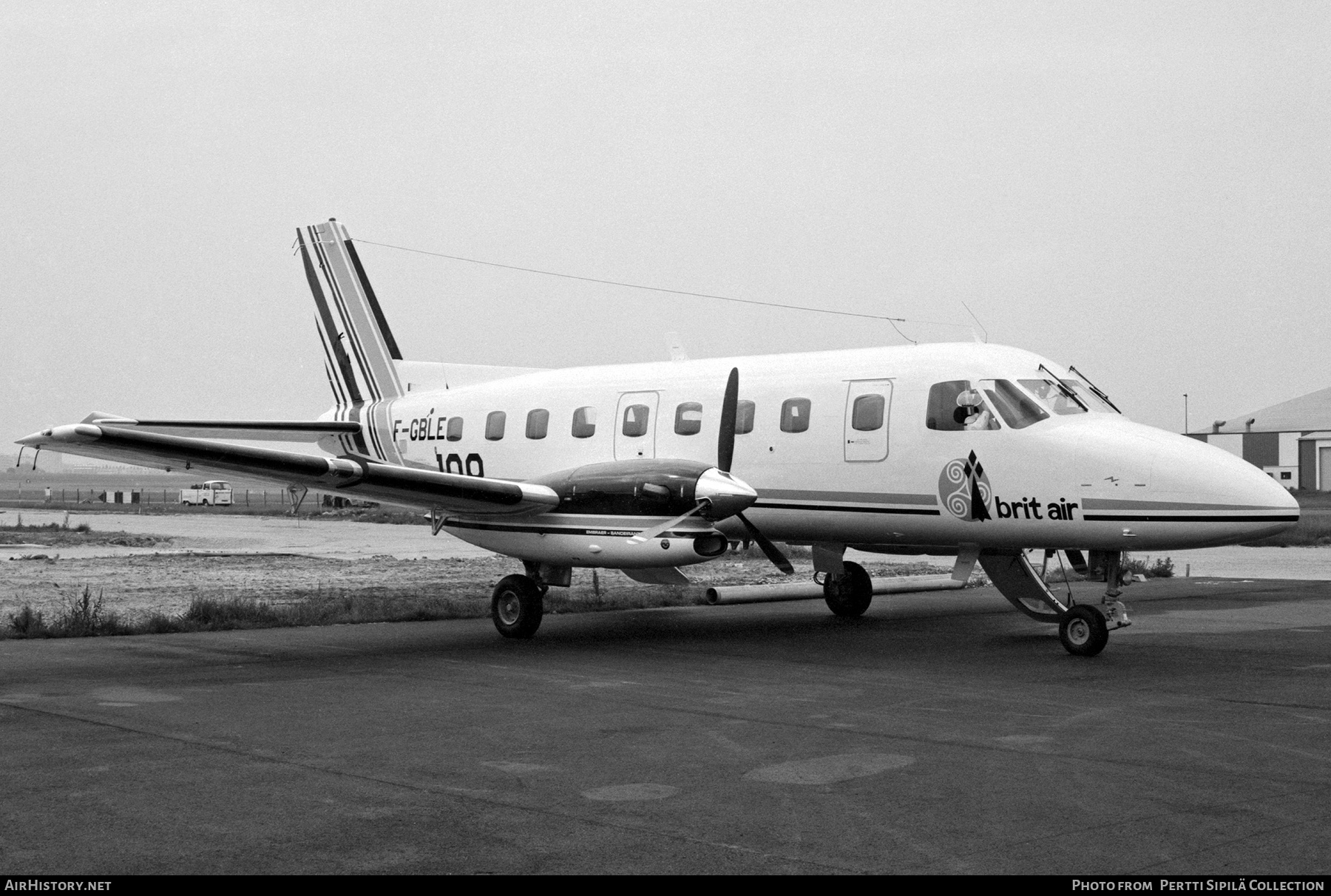 Aircraft Photo of F-GBLE | Embraer EMB-110P2 Bandeirante | Brit Air | AirHistory.net #464492