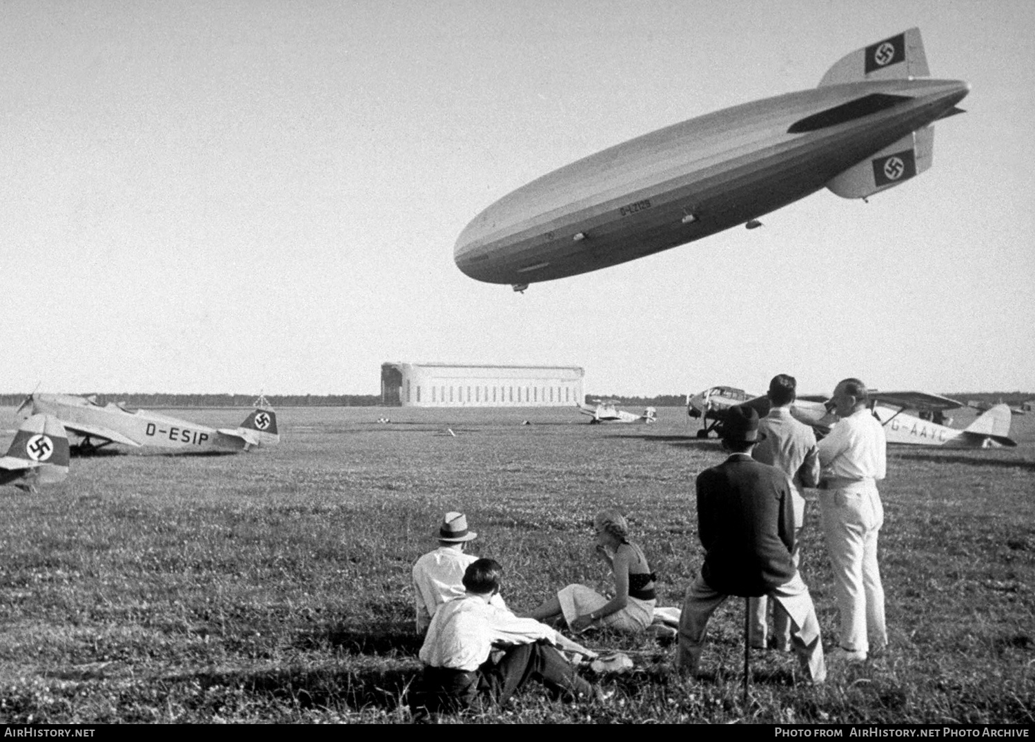 Aircraft Photo of D-LZ129 | Zeppelin Hindenburg class | AirHistory.net #464497