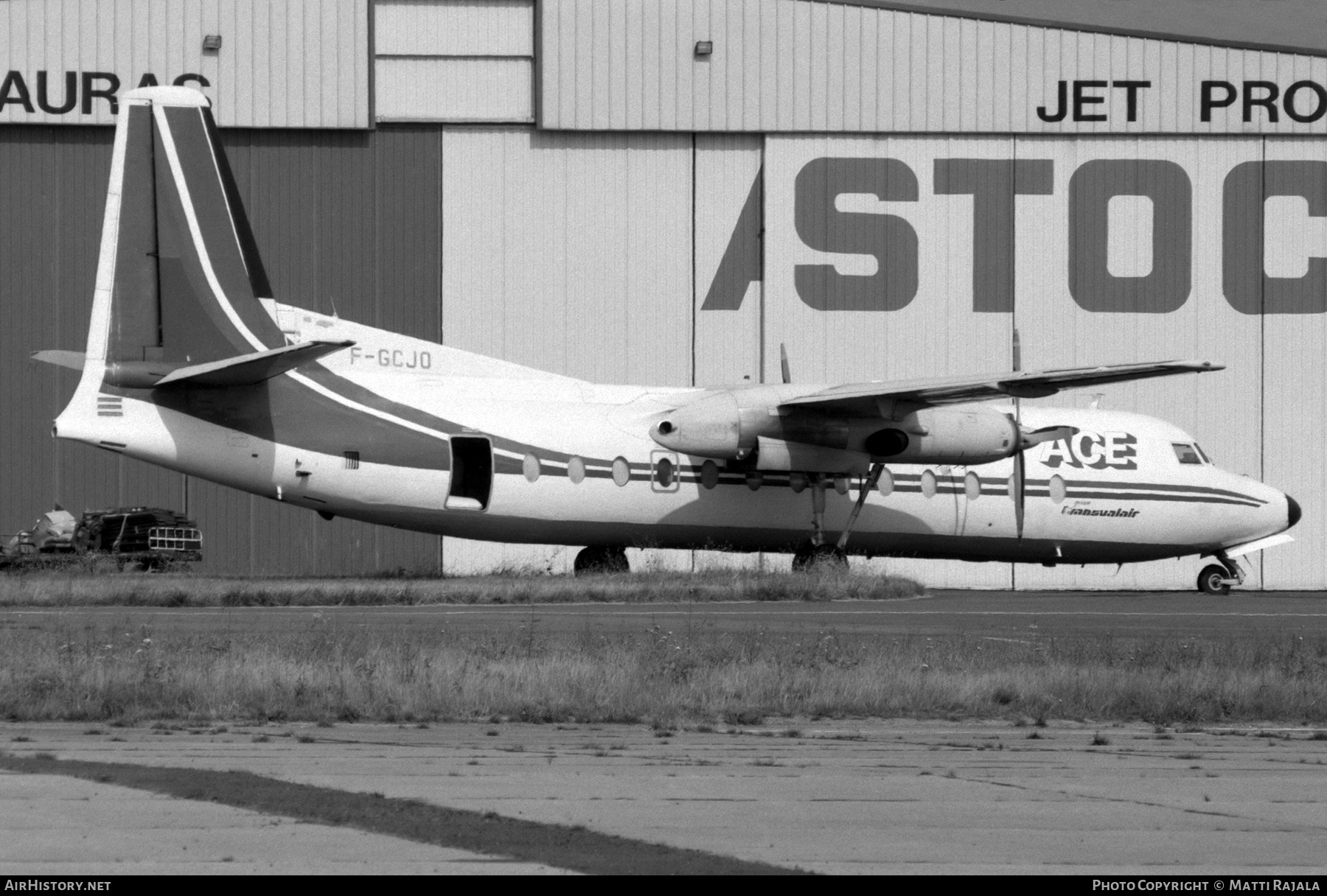 Aircraft Photo of F-GCJO | Fairchild Hiller FH-227B | Transvalair ACE - Air Charter Express | AirHistory.net #464503