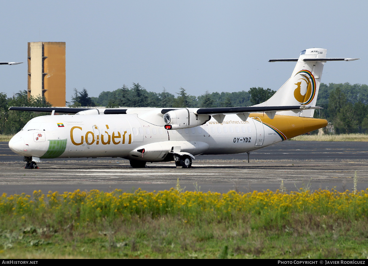 Aircraft Photo of OY-YDZ | ATR ATR-72-600 (ATR-72-212A) | Golden Myanmar Airlines | AirHistory.net #464521