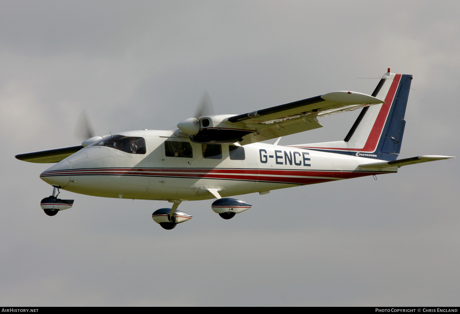 Aircraft Photo of G-ENCE | Partenavia P-68B Victor | AirHistory.net #464524