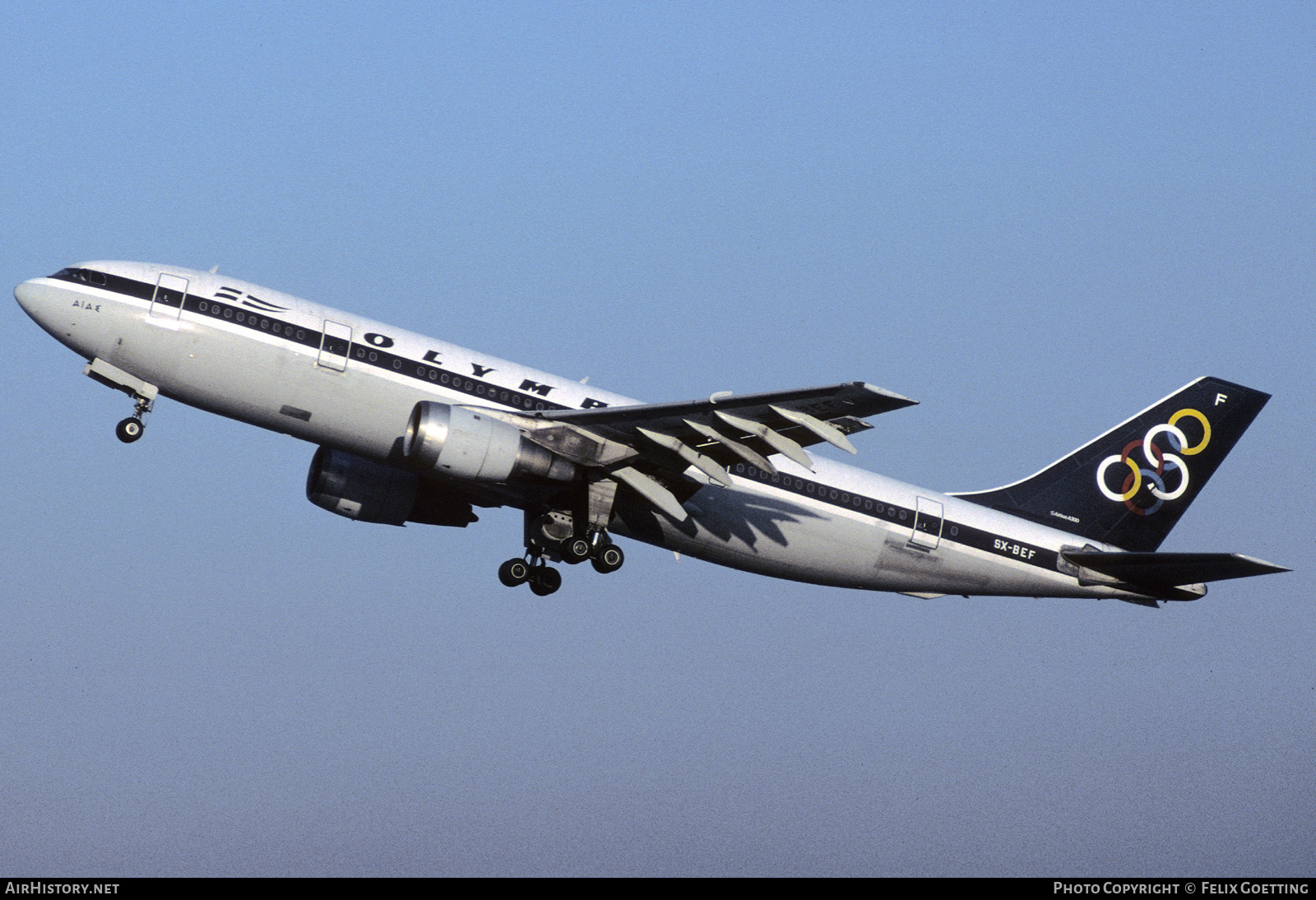 Aircraft Photo of SX-BEF | Airbus A300B4-103 | Olympic | AirHistory.net #464533