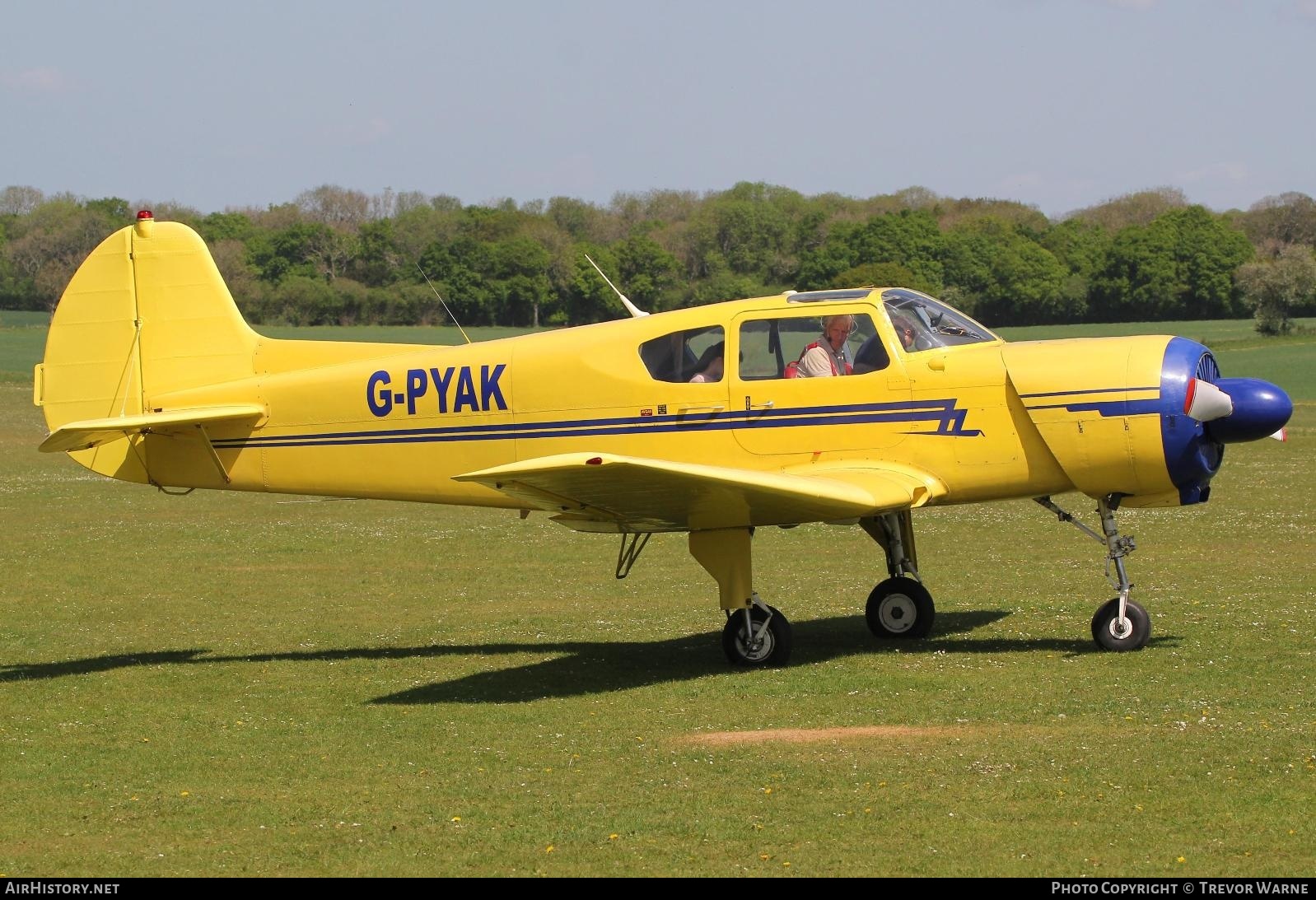 Aircraft Photo of G-PYAK | Yakovlev Yak-18T | AirHistory.net #464538