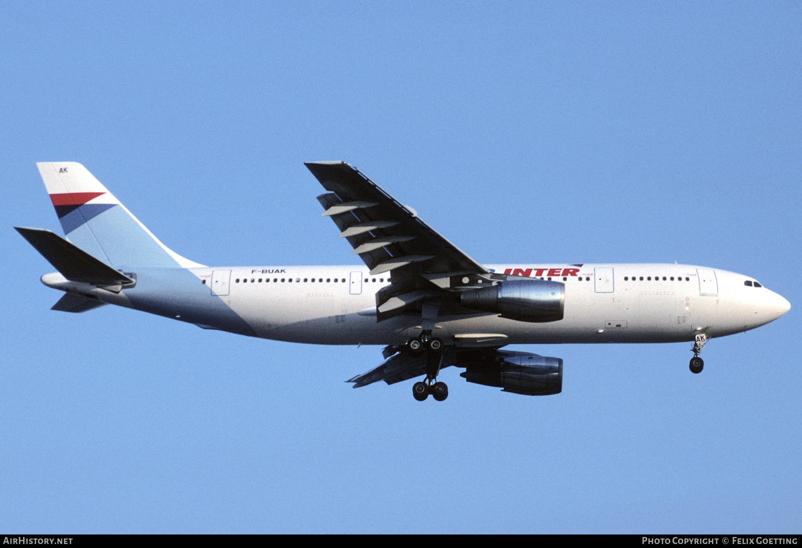 Aircraft Photo of F-BUAK | Airbus A300B2K-3C | Air Inter | AirHistory.net #464544