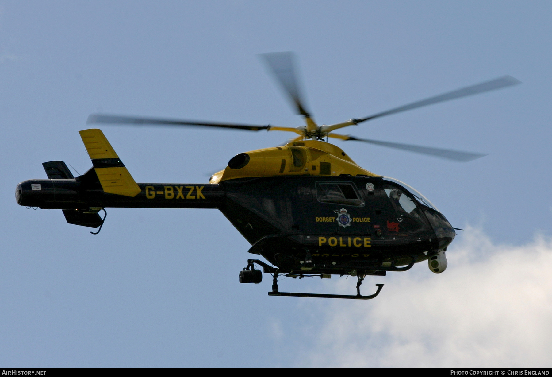 Aircraft Photo of G-BXZK | McDonnell Douglas MD-902 Explorer | Dorset Police | AirHistory.net #464552