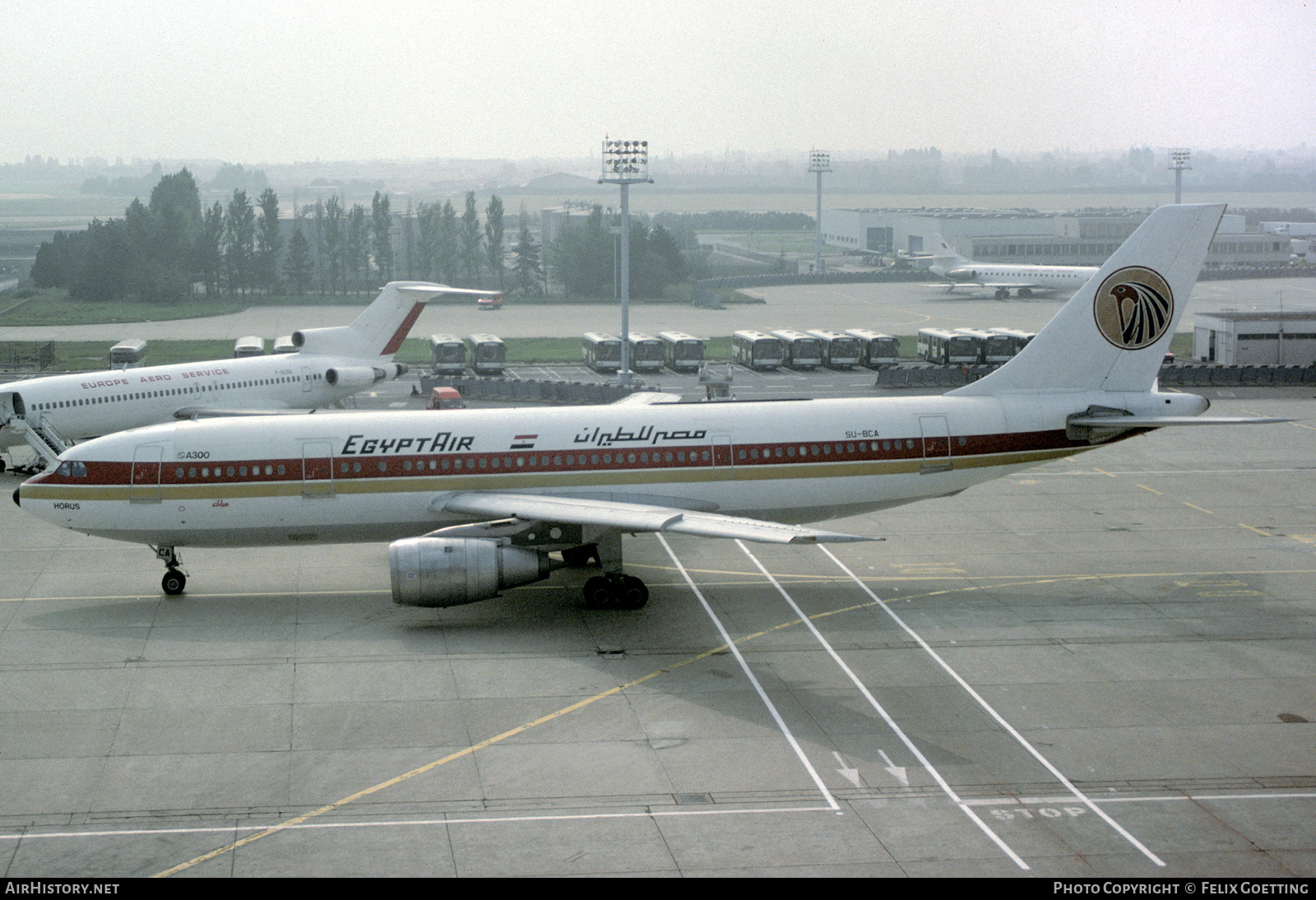 Aircraft Photo of SU-BCA | Airbus A300B4-203 | EgyptAir | AirHistory.net #464557