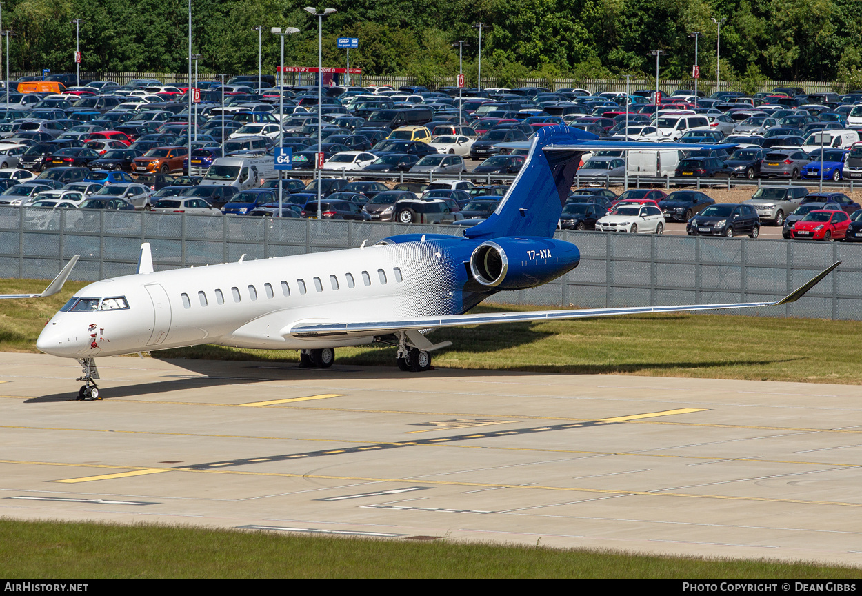 Aircraft Photo of T7-AYA | Bombardier Global 7500 (BD-700-2A12) | AirHistory.net #464575