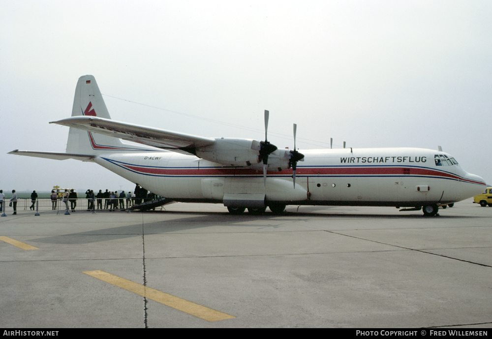 Aircraft Photo of D-ACWF | Lockheed L-100-30 Hercules (382G) | WF - Wirtschaftsflug | AirHistory.net #464596