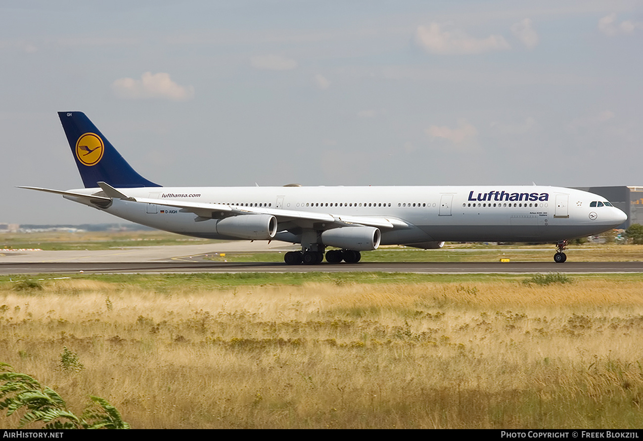 Aircraft Photo of D-AIGH | Airbus A340-311 | Lufthansa | AirHistory.net #464608
