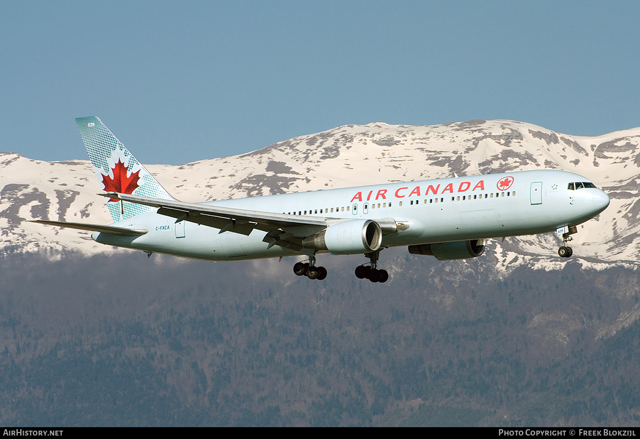 Aircraft Photo of C-FXCA | Boeing 767-375/ER | Air Canada | AirHistory.net #464620