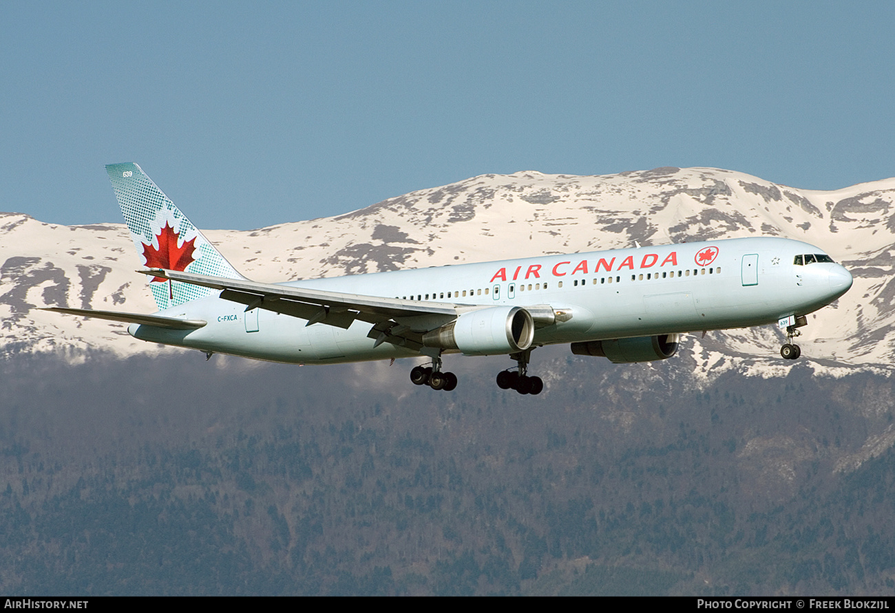 Aircraft Photo of C-FXCA | Boeing 767-375/ER | Air Canada | AirHistory.net #464620