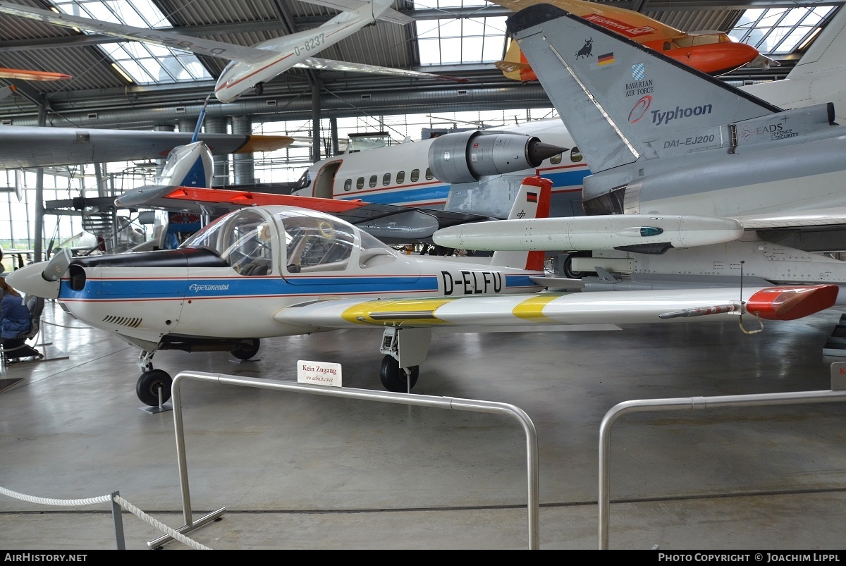 Aircraft Photo of D-ELFU | Leichtflugtechnik-Union LFU 205 | DLR - Deutsches Zentrum für Luft- und Raumfahrt | AirHistory.net #464627