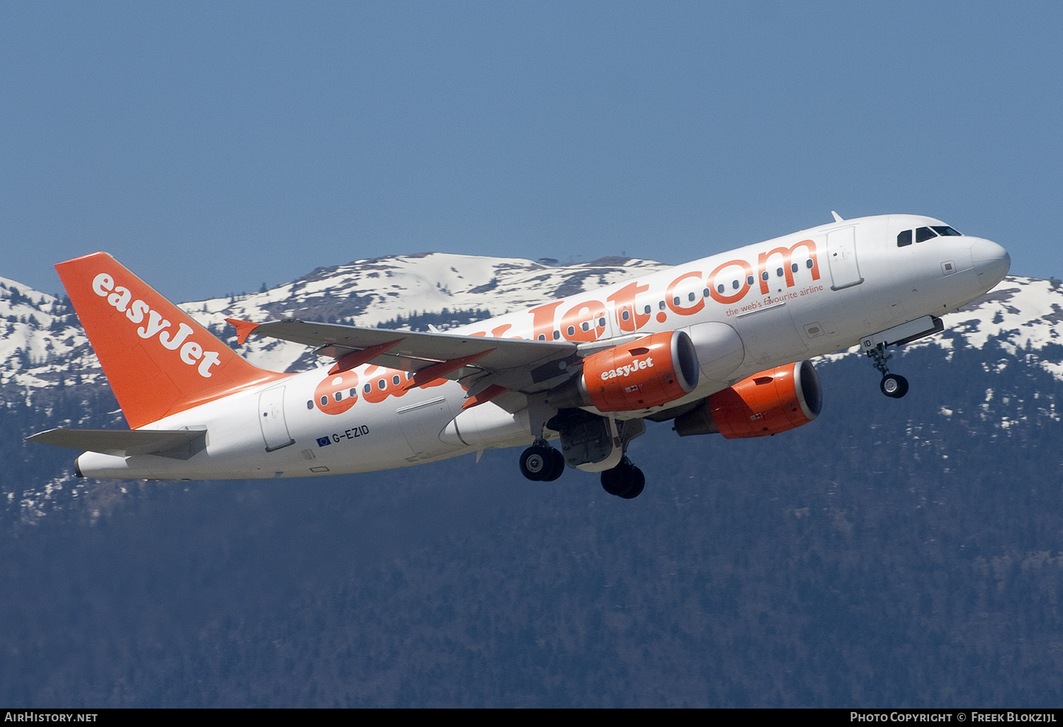 Aircraft Photo of G-EZID | Airbus A319-111 | EasyJet | AirHistory.net #464628