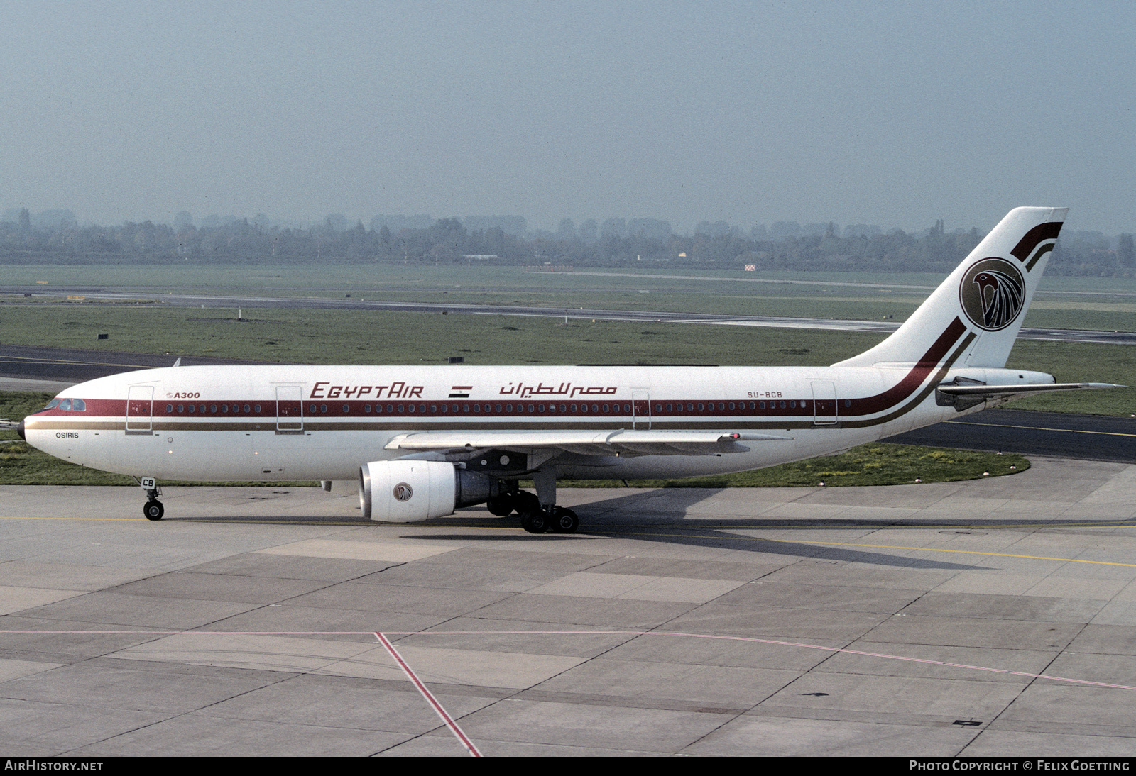 Aircraft Photo of SU-BCB | Airbus A300B4-203 | EgyptAir | AirHistory.net #464632