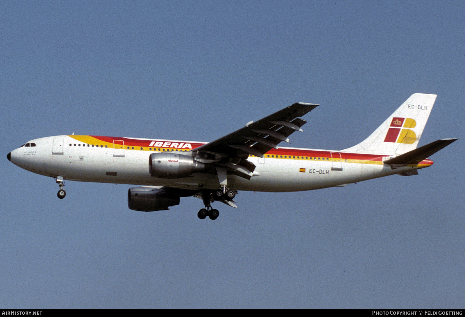 Aircraft Photo of EC-DLH | Airbus A300B4-120 | Iberia | AirHistory.net #464676