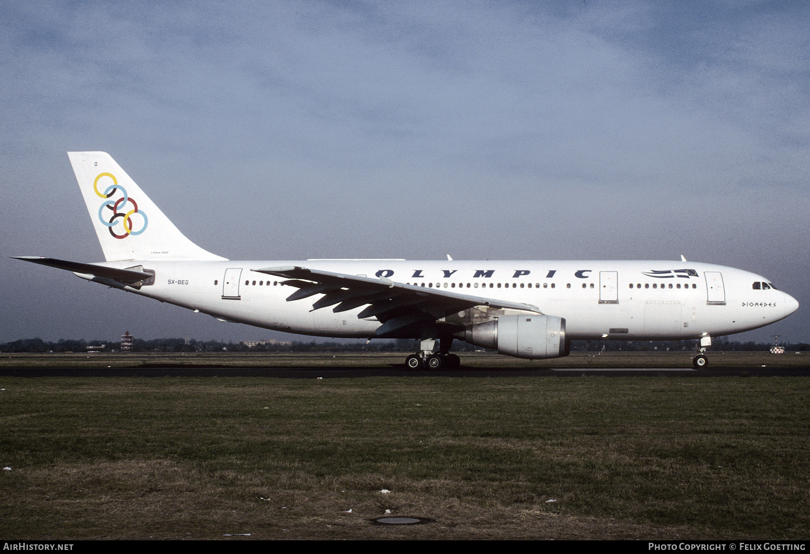 Aircraft Photo of SX-BEG | Airbus A300B4-103 | Olympic | AirHistory.net #464679