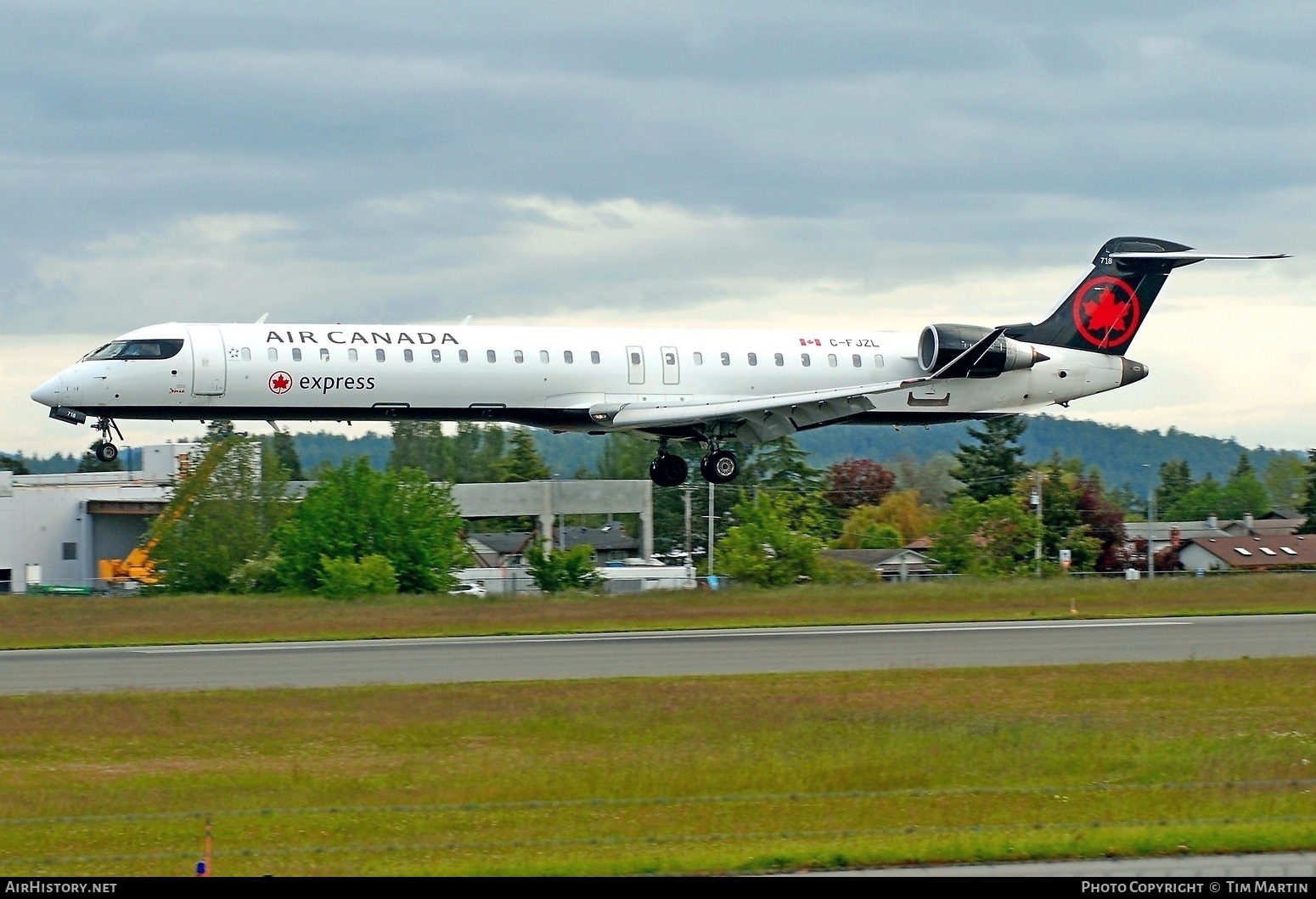Aircraft Photo of C-FJZL | Bombardier CRJ-900 (CL-600-2D24) | Air Canada Express | AirHistory.net #464696