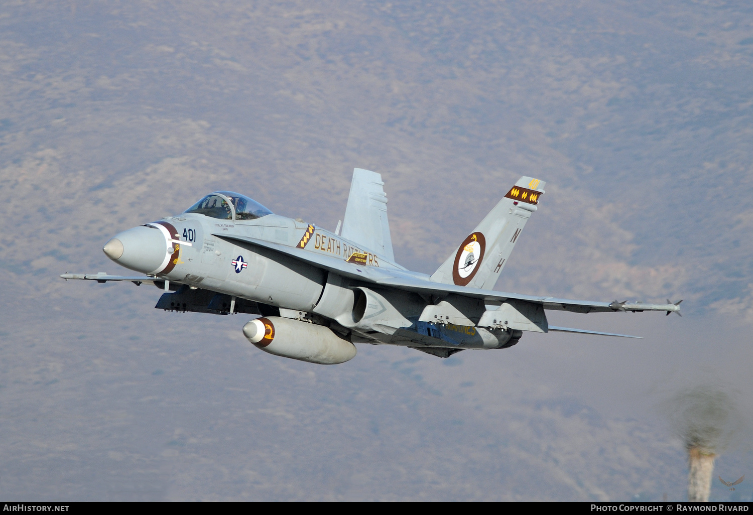 Aircraft Photo of 164881 | McDonnell Douglas F/A-18C Hornet | USA - Marines | AirHistory.net #464702