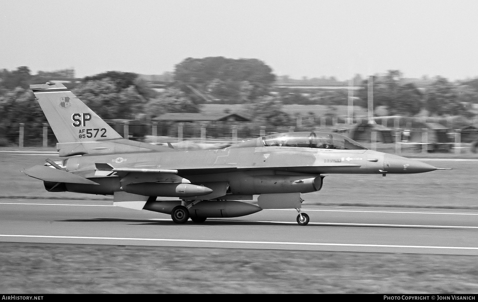 Aircraft Photo of 85-1572 / AF85-572 | General Dynamics F-16D Fighting Falcon | USA - Air Force | AirHistory.net #464713