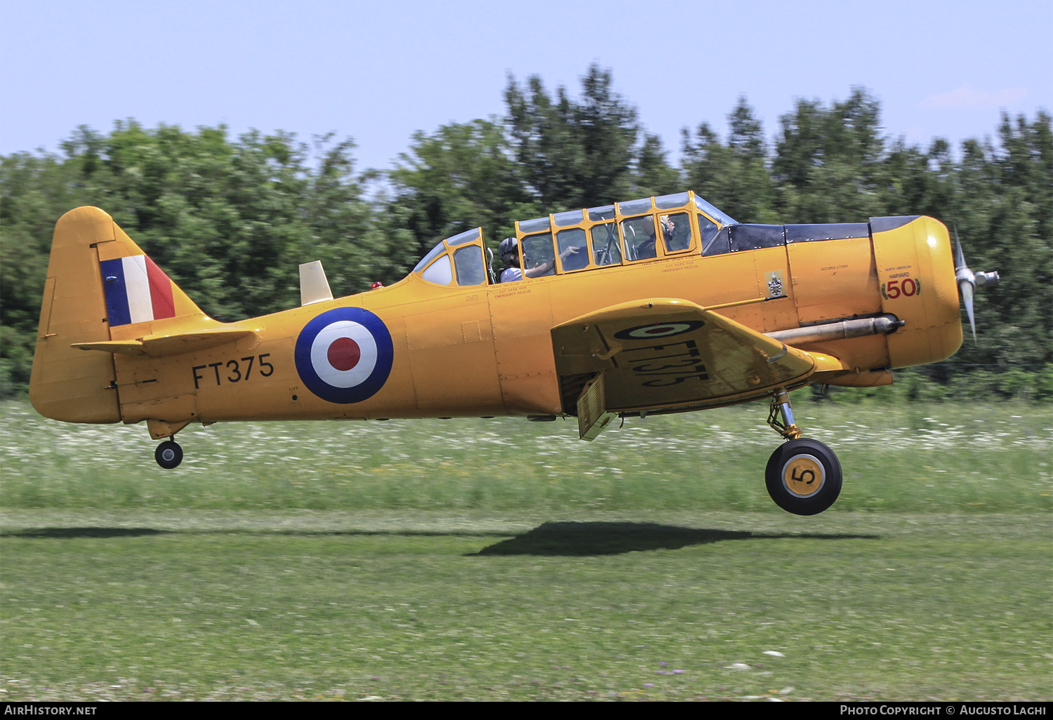 Aircraft Photo of G-BWUL / FT375 | North American AT-16 Harvard IIB | UK - Air Force | AirHistory.net #464719