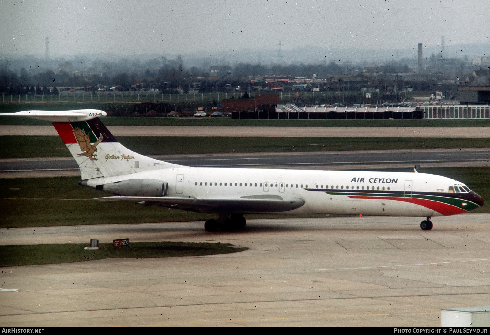 Aircraft Photo of A4O-VL | Vickers VC10 Srs1101 | Air Ceylon | AirHistory.net #464737