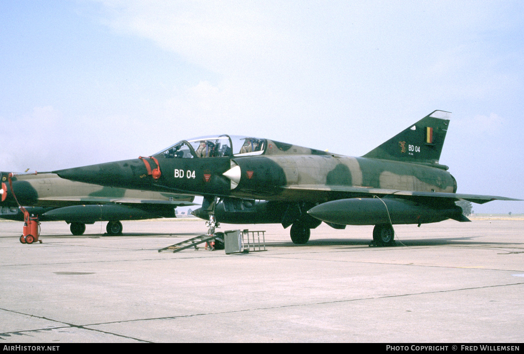 Aircraft Photo of BD04 | Dassault Mirage 5BD | Belgium - Air Force | AirHistory.net #464740