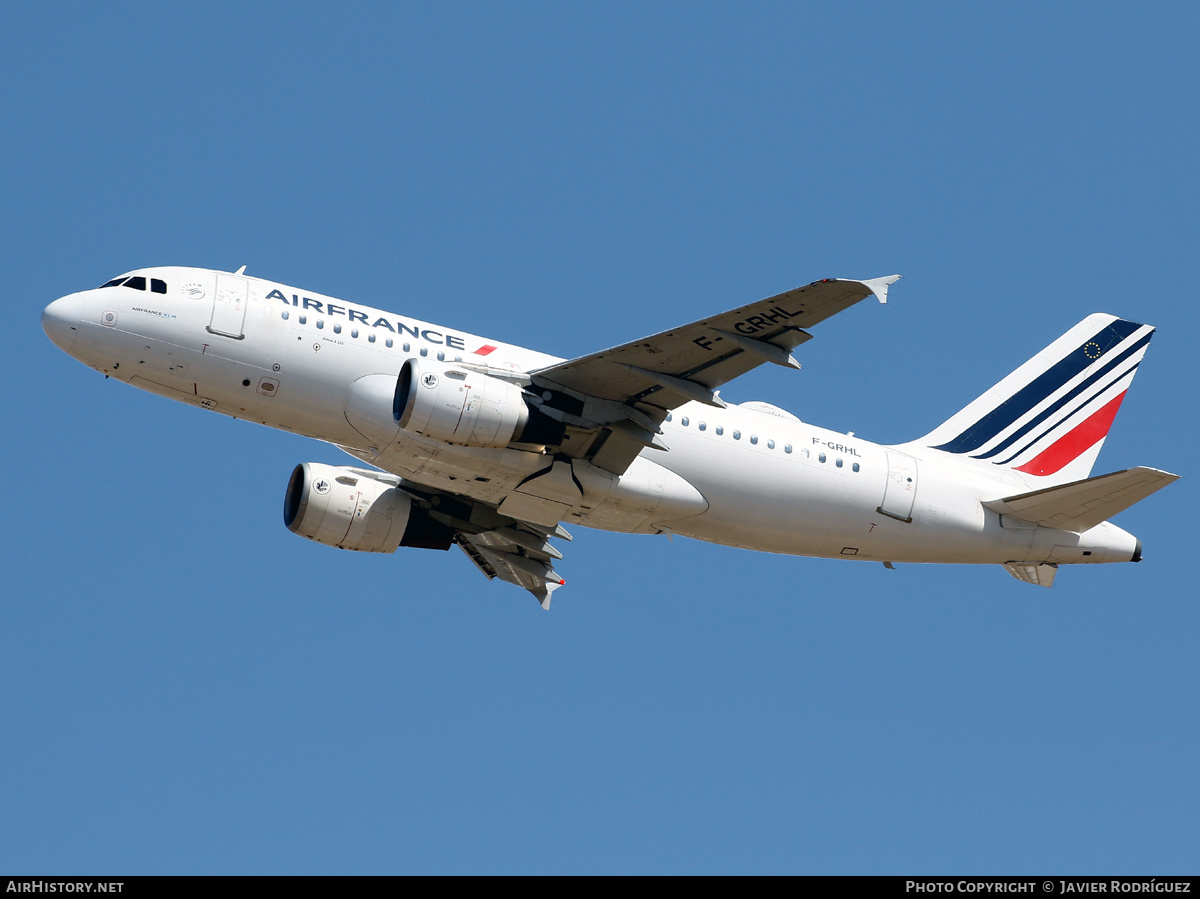 Aircraft Photo of F-GRHL | Airbus A319-111 | Air France | AirHistory.net #464766