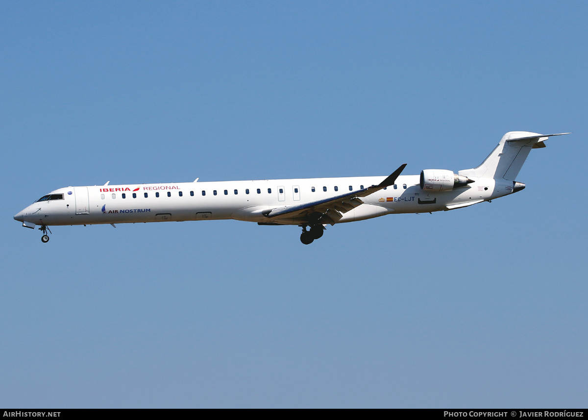 Aircraft Photo of EC-LJT | Bombardier CRJ-1000 (CL-600-2E25) | Air Nostrum | AirHistory.net #464770