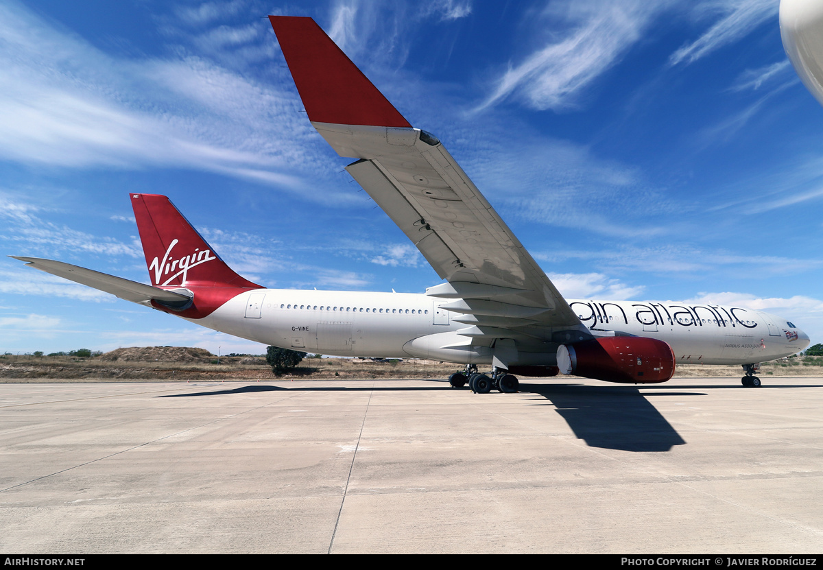 Aircraft Photo of G-VINE | Airbus A330-343 | Virgin Atlantic Airways | AirHistory.net #464794