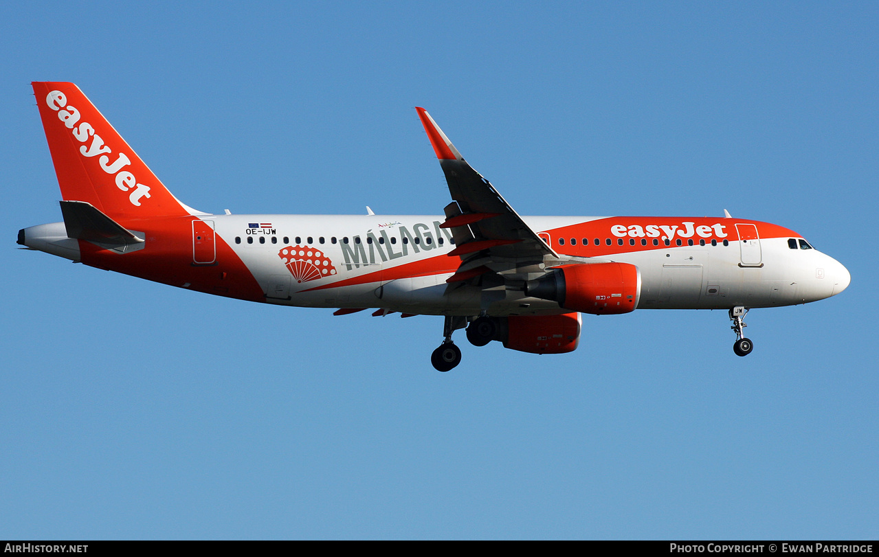 Aircraft Photo of OE-IJW | Airbus A320-214 | EasyJet | AirHistory.net #464809