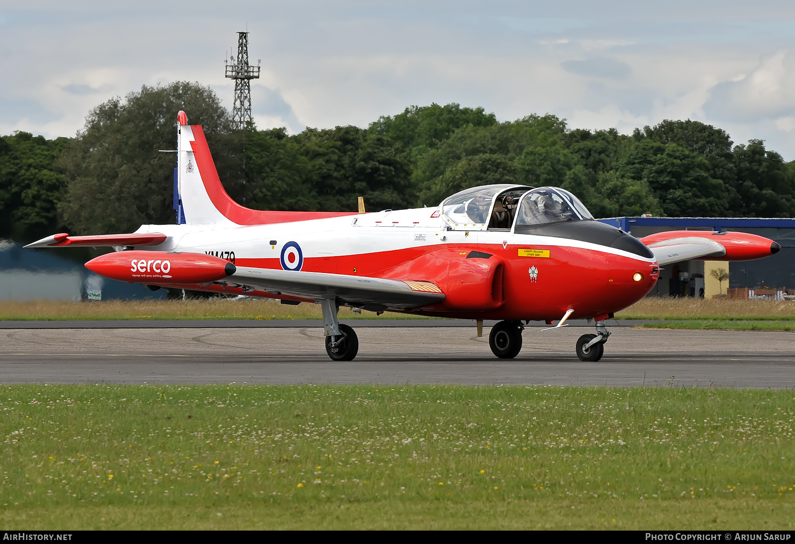 Aircraft Photo of G-BVEZ / XM479 | Hunting P.84 Jet Provost T3A | UK - Air Force | AirHistory.net #464813