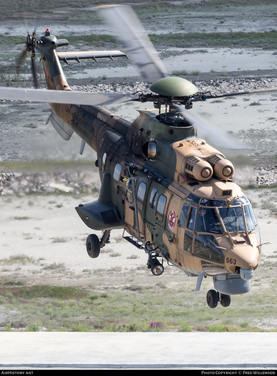 Aircraft Photo of 02-2563 | Aerospatiale AS-532UL Cougar | Turkey - Air Force | AirHistory.net #464823
