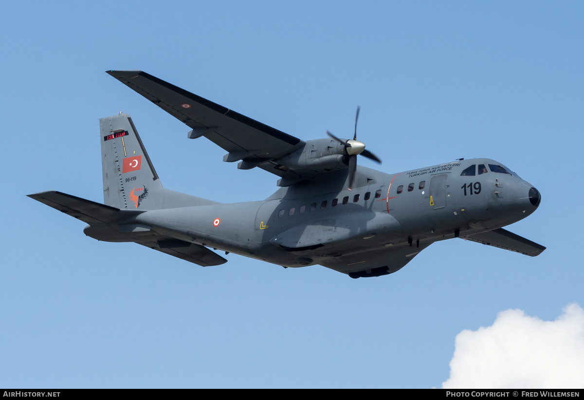 Aircraft Photo of 96-119 | CASA/IPTN CN235M-100 | Turkey - Air Force | AirHistory.net #464824