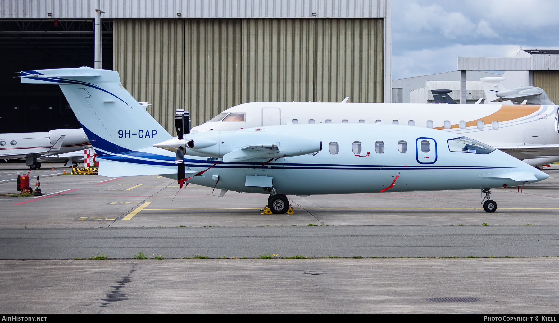 Aircraft Photo of 9H-CAP | Piaggio P-180 Avanti II | AirHistory.net #464829