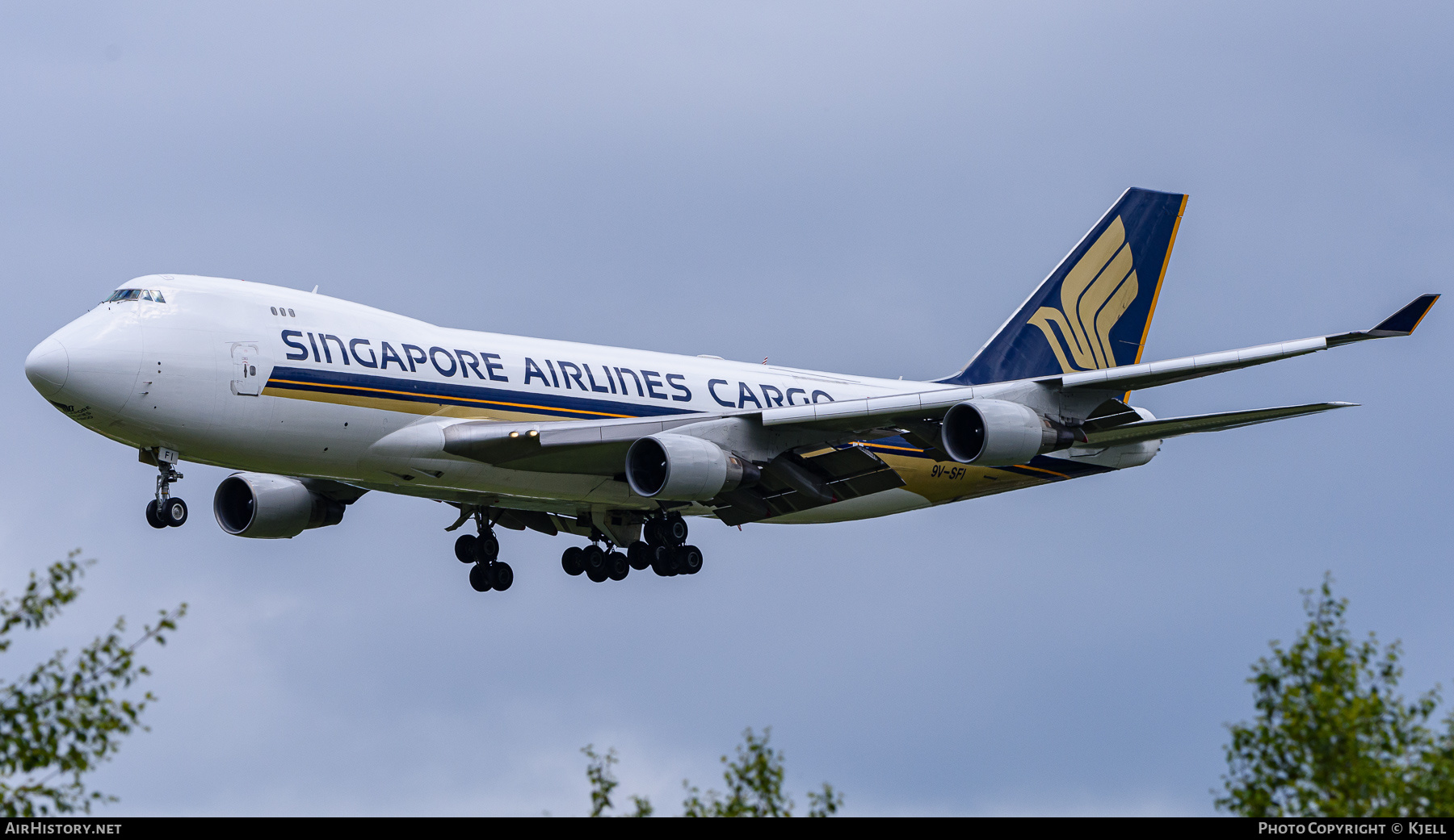 Aircraft Photo of 9V-SFI | Boeing 747-412F/SCD | Singapore Airlines Cargo | AirHistory.net #464831