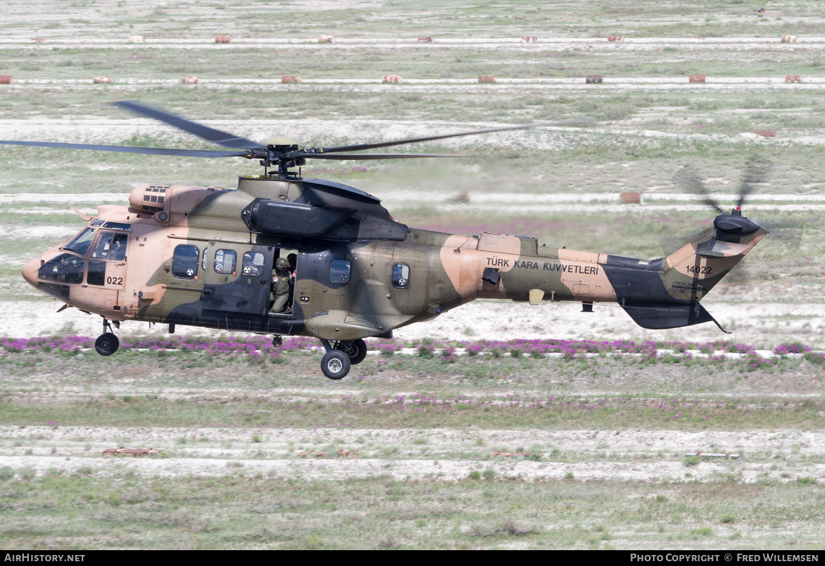 Aircraft Photo of 14022 | Aerospatiale AS-532UL Cougar | Turkey - Army | AirHistory.net #464844