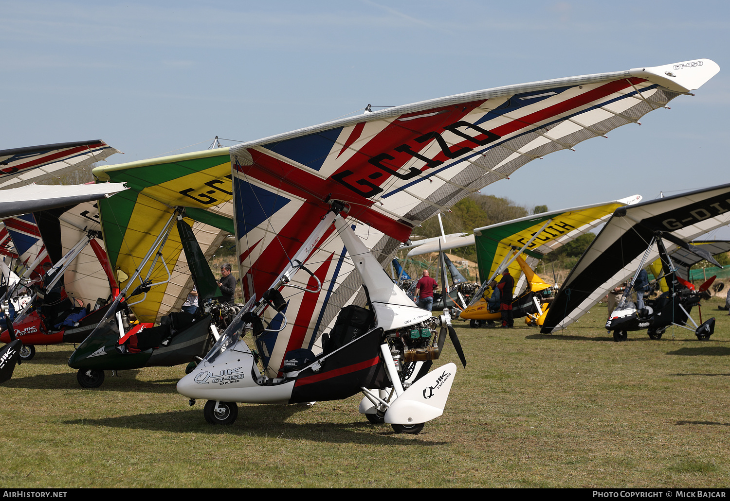 Aircraft Photo of G-CIZD | P&M Aviation Quik GT450 | AirHistory.net #464850
