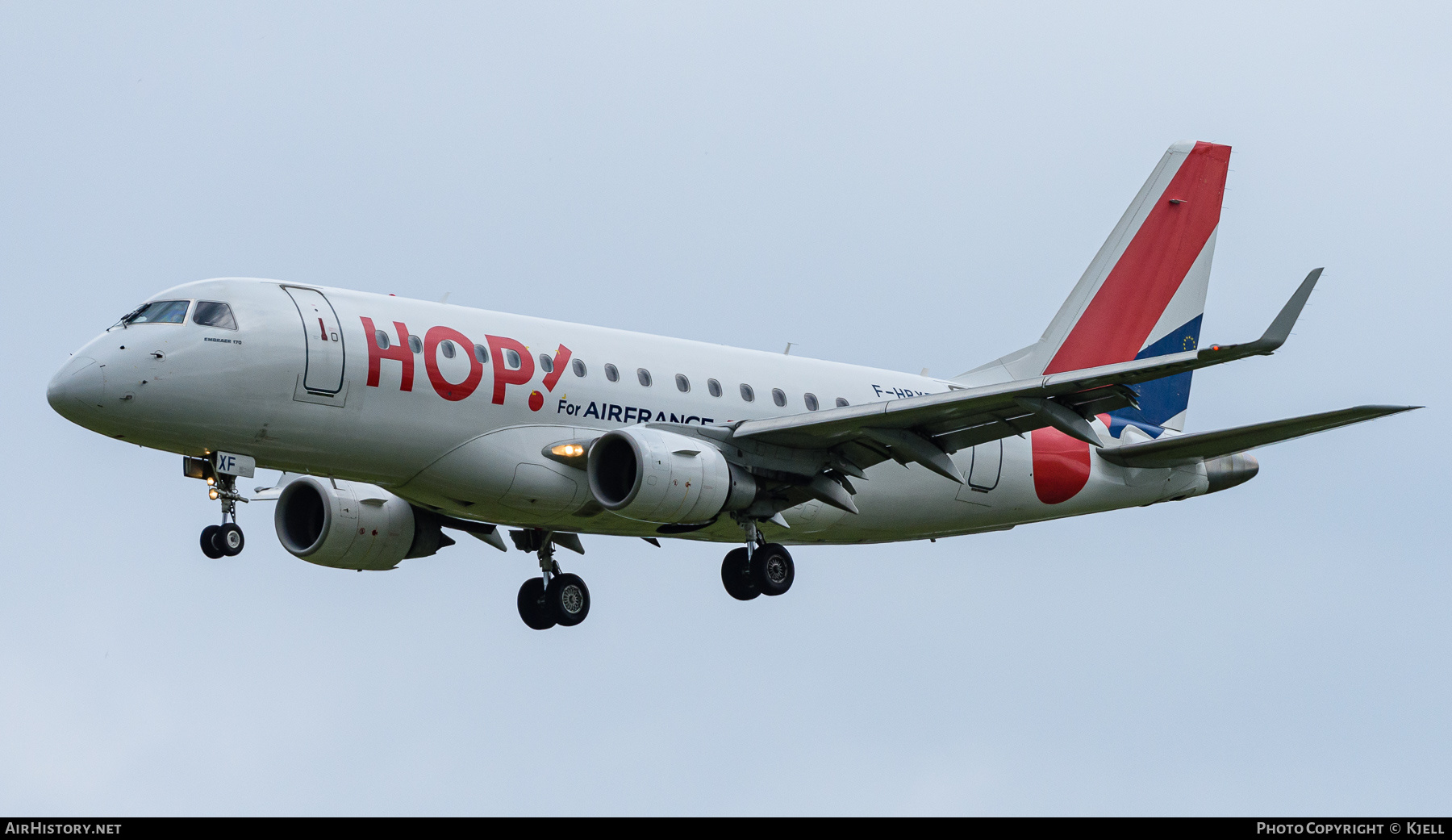 Aircraft Photo of F-HBXF | Embraer 170STD (ERJ-170-100STD) | Hop! | AirHistory.net #464856