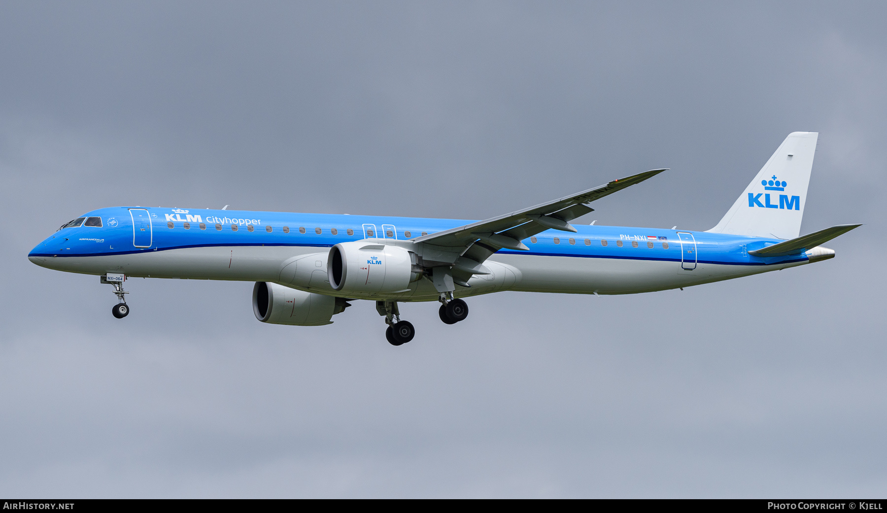 Aircraft Photo of PH-NXI | Embraer 195-E2 (ERJ-190-400) | KLM Cityhopper | AirHistory.net #464858