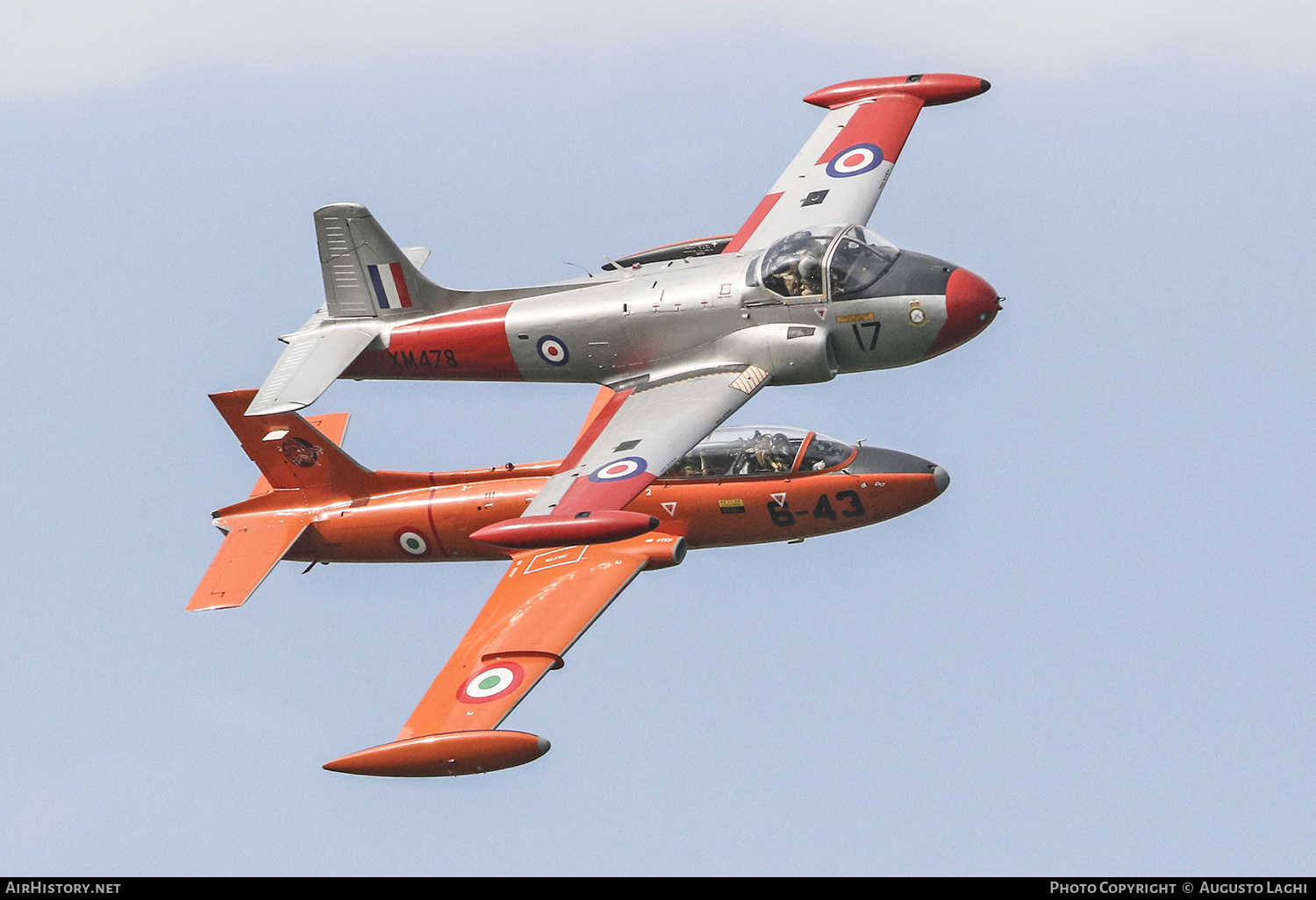 Aircraft Photo of I-PROV / XM478 | Hunting P.84 Jet Provost T3A | UK - Air Force | AirHistory.net #464862